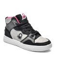 BENETON, PANTOFI SPORT GREY BLACK BTW227601