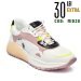 U.s. polo assn, pantofi sport white pink bonye004
