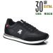 U.s. grand polo, pantofi sport black white gpm313211