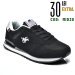 U.s. grand polo, pantofi sport black white suede gpm313100