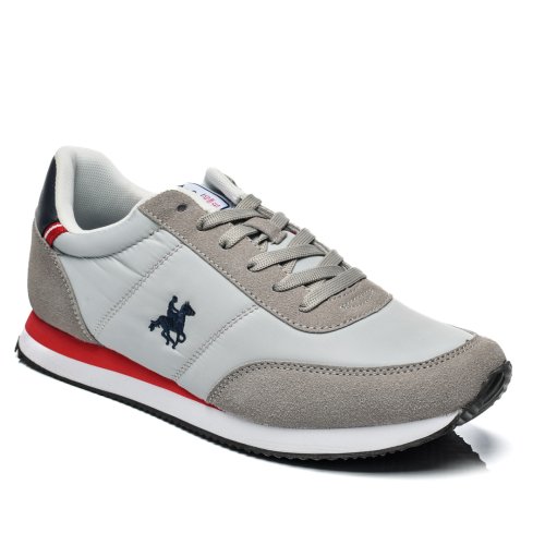 U.s. grand polo, pantofi sport grey suede gpm313211