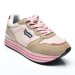 Gas, pantofi sport beige pink gaw313910