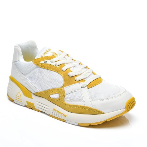 Le coq sportif, pantofi sport white yelow lcs r850
