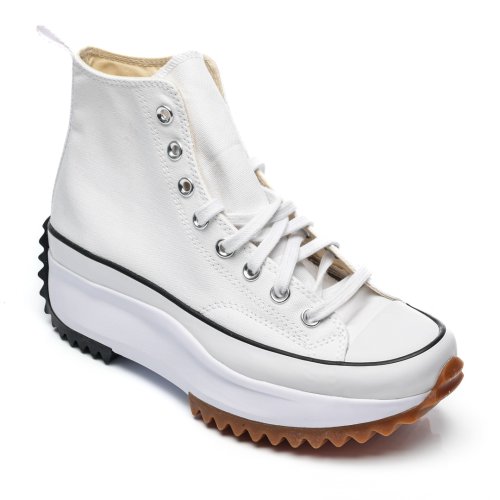 Converse, sneakers white run star hike hi