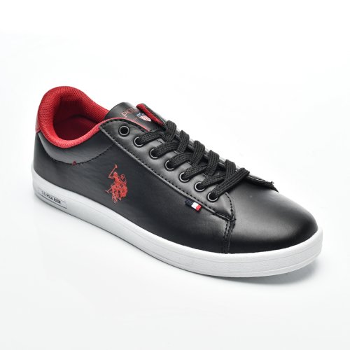 U.s. polo assn, pantofi sport black-red franco-gsn
