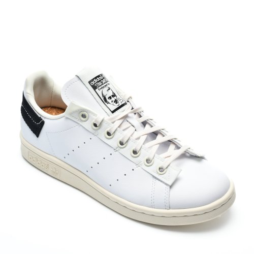 Adidas, pantofi sport white black stan smith parley